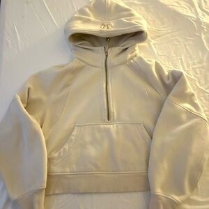 lululemon athletica Cream Hoodie Sweater